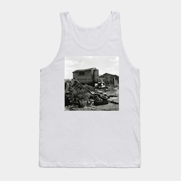 Fishing Shed at Brancaster Staithe, Norfolk, UK Tank Top by richflintphoto